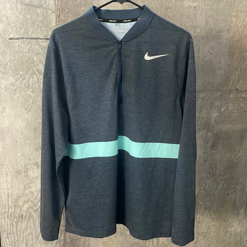 Nike Golf Dry Fit Quarter Zip Pullover size Medium